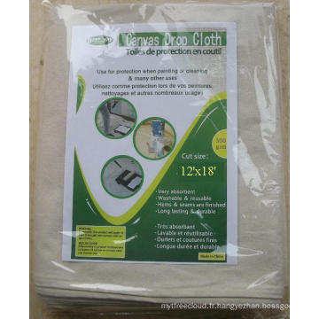 Toile de protection 8 oz 12 pi * 18 pi